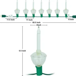 7pcs Warm White Vintage Christmas Bubble Lights 11 7pcs Warm White Vintage Christmas Bubble Lights -Christmas Decorations Store 7 Count Warm White Christmas Bubble String Lights 4 result 600x587 1