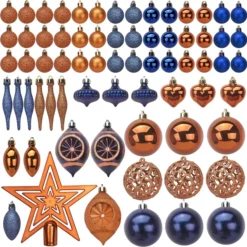 70Pcs Christmas Ornaments With Heart Blue, Silver, & White 10 70Pcs Christmas Ornaments With Heart Blue, Silver, & White -Christmas Decorations Store 70 Pcs Christmas Ornaments with Heart Blue Silver amp White 3 result 600x599 1