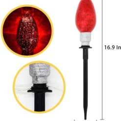 2pcs Multi Color Pathway String Lights 6.5ft -Christmas Decorations Store 71S tjeMOFL. AC SL1500 1 600x655 1