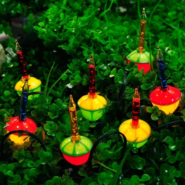 7 LED Multicolor Christmas Bubble String Lights 7ft 3 7 LED Multicolor Christmas Bubble String Lights 7ft