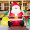 7ft LED Christmas Decoration Inflatable Santa Claus -Christmas Decorations Store 7ft LED Christmas Decoration Inflatable Santa Claus 8 600x600 1