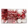 81pcs Red And White Christmas Ball Ornaments -Christmas Decorations Store 81 Pcs Assorted Shape Christmas Ornaments RedampWhite 1 result scaled 600x600 1