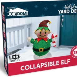 3ft 100 LED Collapsible Elf Yard Light 12 3ft 100 LED Collapsible Elf Yard Light -Christmas Decorations Store 817NIROHIcL. AC SL1500 600x476 1