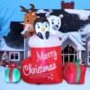 6ft Tall LED Inflatable Christmas Stocking -Christmas Decorations Store 818Cx0IK3mL. AC SL1500 600x600 1