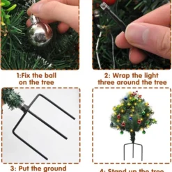 2pcs Christmas Tree Pathway Lights Set 24.5in 13 2pcs Christmas Tree Pathway Lights Set 24.5in -Christmas Decorations Store 81IOw6 BLYL. AC SL1500 1 600x657 1