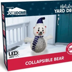 3ft 100 LED Collapsible Bear Yard Light -Christmas Decorations Store 81 x3Von1oL. AC SL1500 600x476 1