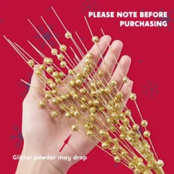 24pcs Gold Christmas Tree Berry Stems 20in -Christmas Decorations Store 81aTpTka mL. AC SL1500 结果 600x600 1