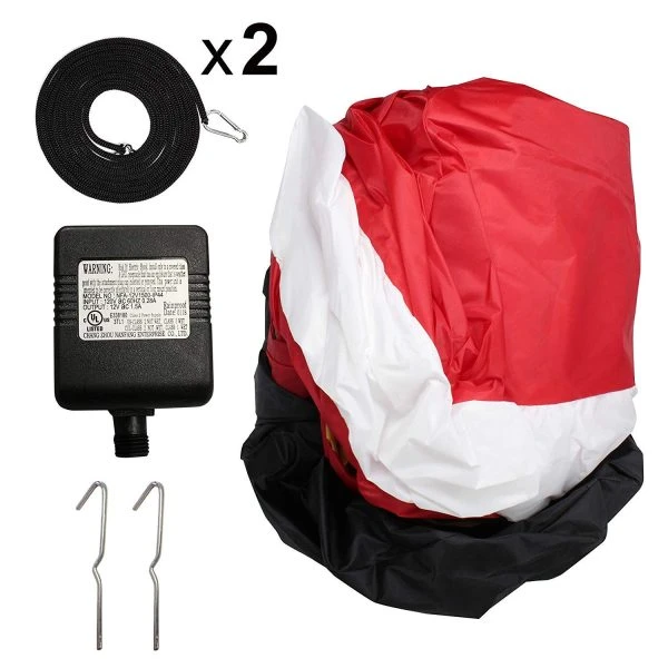 8ft LED Christmas Giant Inflatable Santa Claus 8 8ft LED Christmas Giant Inflatable Santa Claus - Image 6