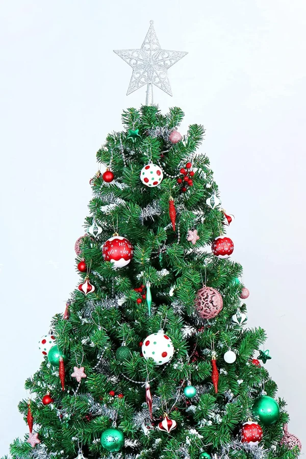 76pcs Red And Green Christmas Ornaments 7 76pcs Red And Green Christmas Ornaments - Image 5