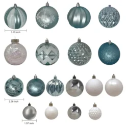 87pcs White And Baby Blue Christmas Ornaments -Christmas Decorations Store 87ct Assorted Red amp White Christmas Ornaments Set with Pine Corn 3 result 600x600 1