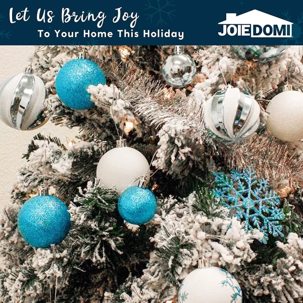 88pcs Gold & Silver Shatterproof Christmas Ornaments 7 88pcs Gold & Silver Shatterproof Christmas Ornaments - Image 5