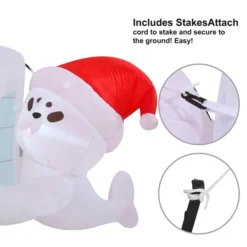 8ft LED Ice Bricks Banner Merry Christmas Inflatable -Christmas Decorations Store 8ft Ice Bricks Banner Christmas Inflatable 4 result 600x600 1