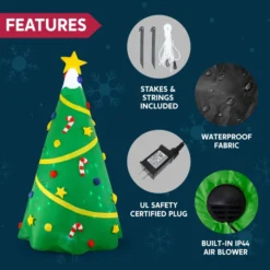 8ft Inflatable Christmas Tree Decorations 12 8ft Inflatable Christmas Tree Decorations -Christmas Decorations Store 8ft Inflatable Christmas Tree Decorations 1 600x600 1