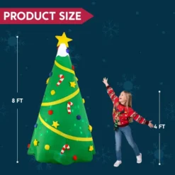 8ft Inflatable Christmas Tree Decorations 11 8ft Inflatable Christmas Tree Decorations -Christmas Decorations Store 8ft Inflatable Christmas Tree Decorations 3 600x600 1