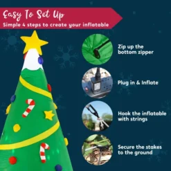 8ft Inflatable Christmas Tree Decorations 13 8ft Inflatable Christmas Tree Decorations -Christmas Decorations Store 8ft Inflatable Christmas Tree Decorations 5 600x600 1