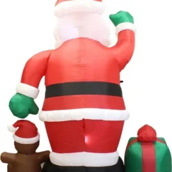 8ft LED Christmas Giant Inflatable Santa Claus 10 8ft LED Christmas Giant Inflatable Santa Claus -Christmas Decorations Store 8ft LED Christmas Giant Inflatable Santa Claus 1 600x814 1