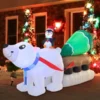 8ft Long LED Polar Bear Inflatable Decoration -Christmas Decorations Store 8ft Long LED Polar Bear Inflatable Decoration 1 result 600x600 1