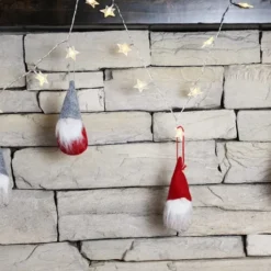 9pcs Red And Gray Plush Christmas Gnomes Ornaments -Christmas Decorations Store 9 PCS Red Gray Gnome 6 result 600x459 1