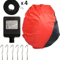 9.5ft LED Christmas Inflatable Santa With Reindeer -Christmas Decorations Store 9.5ft LED Christmas Inflatable Santa with Reindeer 3 600x620 1