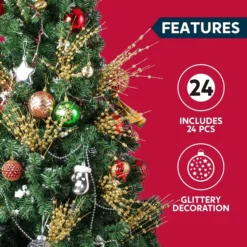 24pcs Gold Christmas Tree Berry Stems 20in -Christmas Decorations Store 91597UF909L. AC SL1500 结果 600x600 1