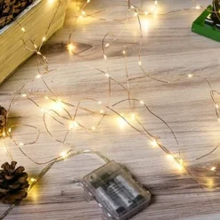 200 LED Warm White Led USB Operated Fairy Lights 66ft -Christmas Decorations Store 915hKf QULL. AC SL1500 600x400 1