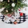 Christmas Tree Skirt Thick Plaid White Baffalo 36in -Christmas Decorations Store 915wSRoY9eL. AC SL1500 600x600 1