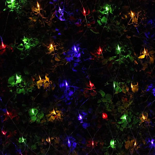 300 LED Multicolor Christmas Net Lights 6.5x15ft 3 300 LED Multicolor Christmas Net Lights 6.5x15ft
