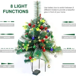 2pcs Christmas Tree Pathway Lights Set 24.5in 10 2pcs Christmas Tree Pathway Lights Set 24.5in -Christmas Decorations Store 91XcnVKmwWL. AC SL1500 1 600x606 1
