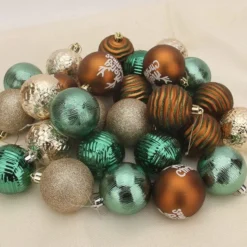 30pcs Green And Gold Christmas Ornaments 2.36in -Christmas Decorations Store 91gbZAFYRwL. AC SL1500 600x600 1