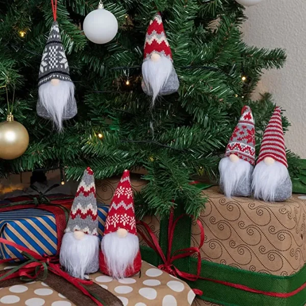 9Pcs Gnome Ornaments Set 6in 7 9Pcs Gnome Ornaments Set 6in - Image 5