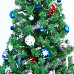 70Pcs Blue, Silver&White Christmas Ornaments With Heart 13 70Pcs Blue, Silver&White Christmas Ornaments With Heart -Christmas Decorations Store A15gWG5QfZL. AC SL1500 600x600 1