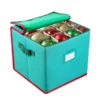 Blue Christmas Ornament Storage Box -Christmas Decorations Store Blue Christmas Ornament Storage Box 1 1 600x600 1