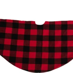 Red And Black Buffalo Plaid Christmas Tree Skirt 48in 12 Red And Black Buffalo Plaid Christmas Tree Skirt 48in -Christmas Decorations Store Buffalo Red Large Plaid Christmas Tree Skirt 48in 5 result 2 600x400 1