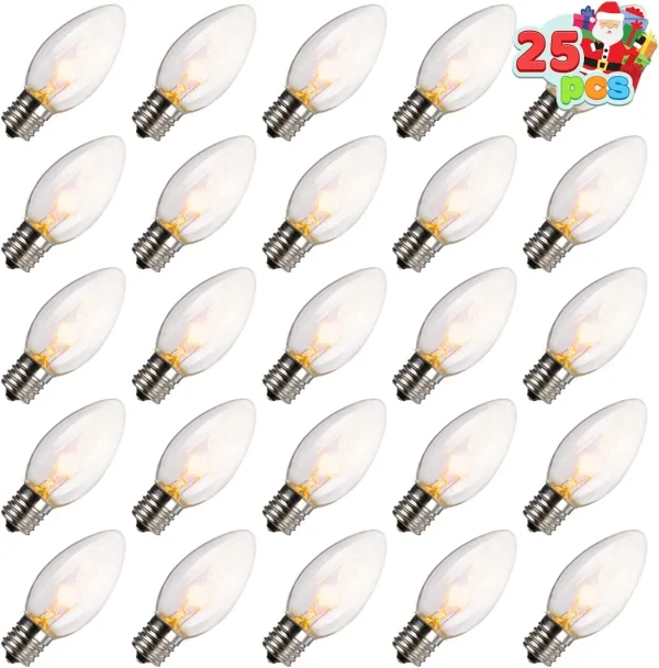 25pcs C9 Christmas Replacement Light Bulb 5 25pcs C9 Christmas Replacement Light Bulb - Image 3