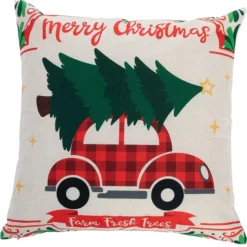 4pcs Rustic Farmhouse Christmas Pillow Covers 18x18in -Christmas Decorations Store Christmas Farmhouse Pillow Cover 4 Pcs 4 result 600x603 1