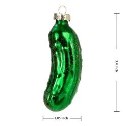 2pcs Glass Christmas Pickle Ornament -Christmas Decorations Store Christmas Glass Ornament Pickle Set for Christmas Tree Decoration 4 result 600x600 1