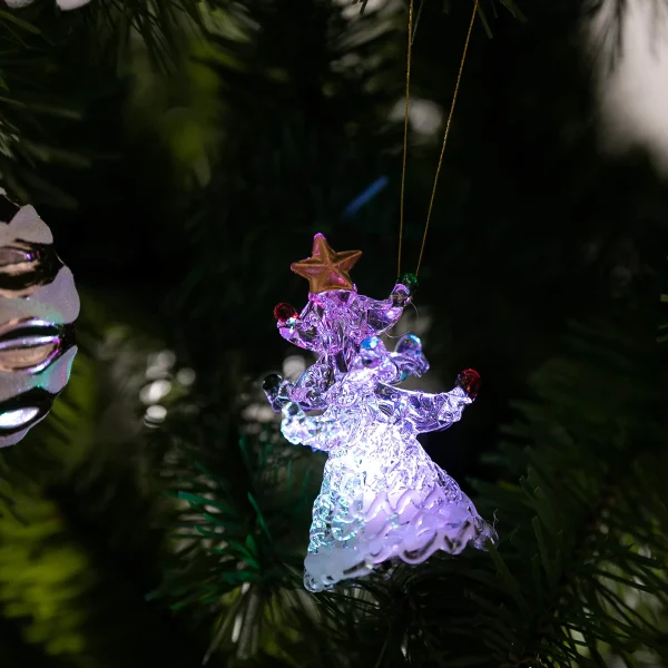 Christmas Glass Ornaments Tree Decorations 6 Christmas Glass Ornaments Tree Decorations - Image 4