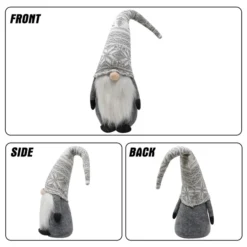 Christmas Grey Plush Swedish Santa 13 Christmas Grey Plush Swedish Santa -Christmas Decorations Store Christmas Gnome Swedish Santa Tomte Plush Grey 6 result 600x600 1