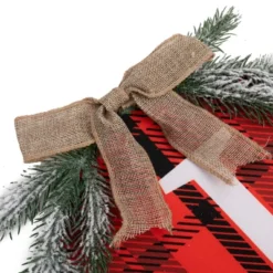 Christmas Buffalo Plaid Joy Sign -Christmas Decorations Store Christmas Joy Sign Buffalo Plaid Wreath 6 result 600x400 1