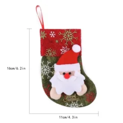 12pcs 3D Mini Christmas Stockings Decoration -Christmas Decorations Store Christmas Mini 3D Stockings 12Pcs 5 result 600x600 1