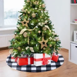 Christmas Tree Skirt Thick Plaid White Baffalo 36in 10 Christmas Tree Skirt Thick Plaid White Baffalo 36in -Christmas Decorations Store Christmas Tree Skirt Thick Plaid White Baffalo 36in 3 result 600x600 1