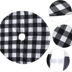 Christmas Tree Skirt Thick Plaid White Baffalo 36in 12 Christmas Tree Skirt Thick Plaid White Baffalo 36in -Christmas Decorations Store Christmas Tree Skirt Thick Plaid White Baffalo 36in 5 result 600x544 1