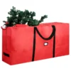 Red Christmas Tree Storage Bag 65in -Christmas Decorations Store Christmas Tree Storage Bag with Carry Handles 1 2 600x600 1