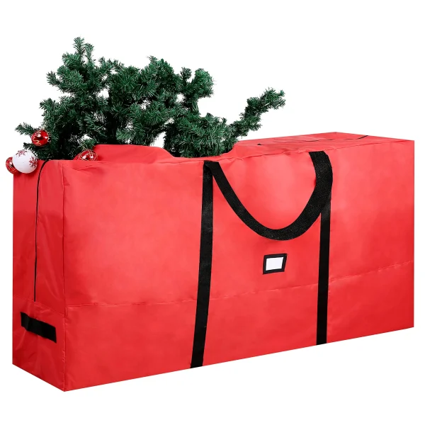 Red Christmas Tree Storage Bag 65in 3 Red Christmas Tree Storage Bag 65in