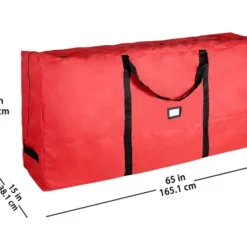 Red Christmas Tree Storage Bag 65in 13 Red Christmas Tree Storage Bag 65in -Christmas Decorations Store Christmas Tree Storage Bag with Carry Handles 6 2 600x437 1