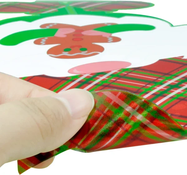 300pcs Christmas Gnome Window Clings 7 300pcs Christmas Gnome Window Clings - Image 5