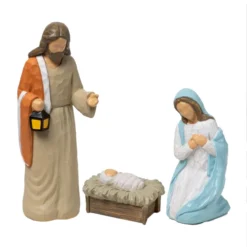 5pcs Resin Holy Family Nativity Figurines -Christmas Decorations Store Christmas family nativity resin decoration 4 600x600 1