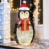 Light Up Penguin Christmas Decoration 3ft -Christmas Decorations Store Cotton Penguin LED Yard Light 3ft 3 600x600 1