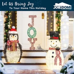 3ft Cotton Snowman LED Yard Light 12 3ft Cotton Snowman LED Yard Light -Christmas Decorations Store Cotton Snowman LED Yard Light 3ft 3 600x600 1