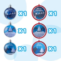 6Pcs DIY Christmas Photo Ornaments -Christmas Decorations Store DIY Christmas Photo Ornaments 6 Pcs 5 result 600x600 1